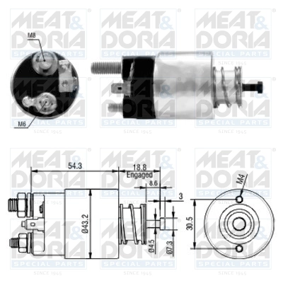 Solenoid Switch, starter